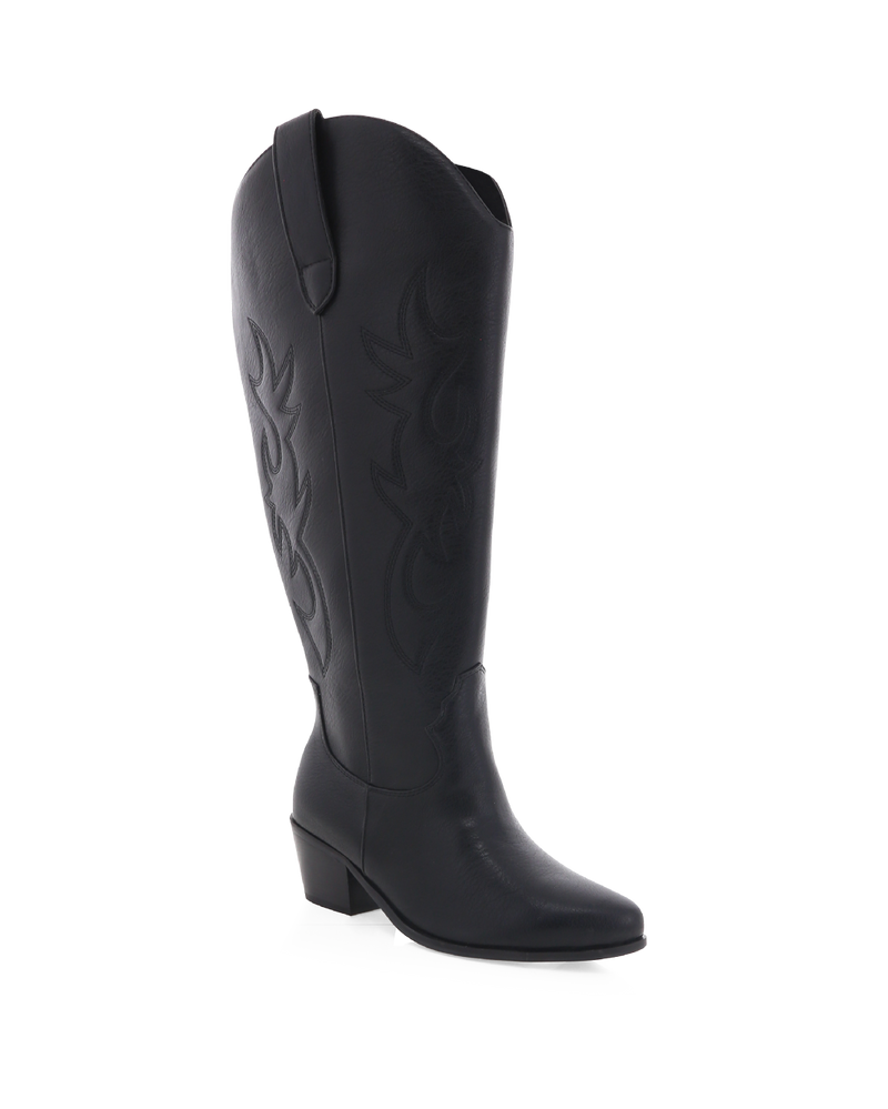 URSON EXTENDED CURVE - BLACK-Boots-Billini-BILLINI USA