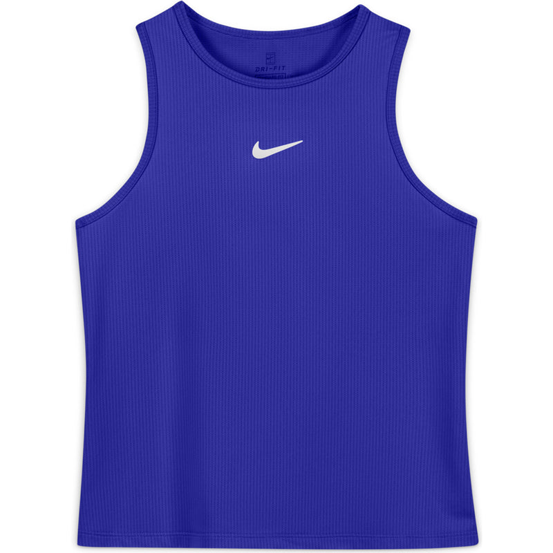 Victory Big Kids' (Girls') Dri-FIT Tennis Tank in Concord/(White)