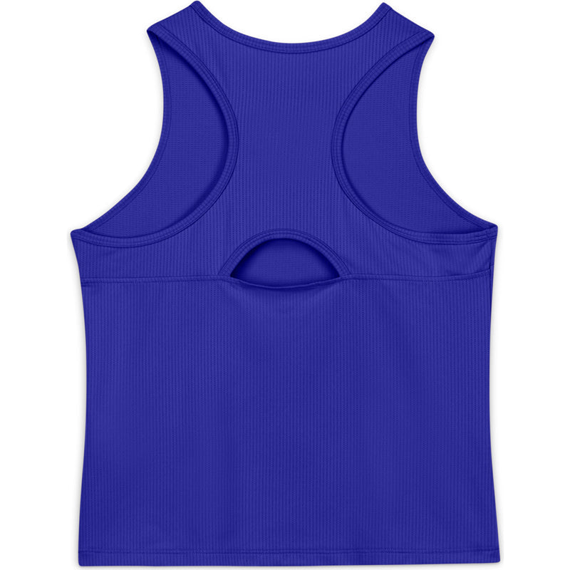 Victory Big Kids' (Girls') Dri-FIT Tennis Tank in Concord/(White)