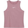 Victory Big Kids' (Girls') Dri-FIT Tennis Tank in Elemental Pink/(White)
