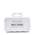 SOFSOLE white sponge for restoring shoes, packaged