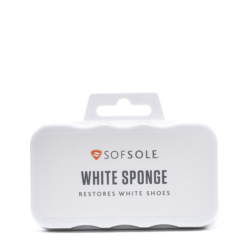 SOFSOLE white sponge for restoring shoes, packaged