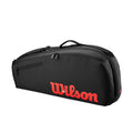 Wilson Clash 3pk Tennis Racquet Bag v3 in Black/Infrared
