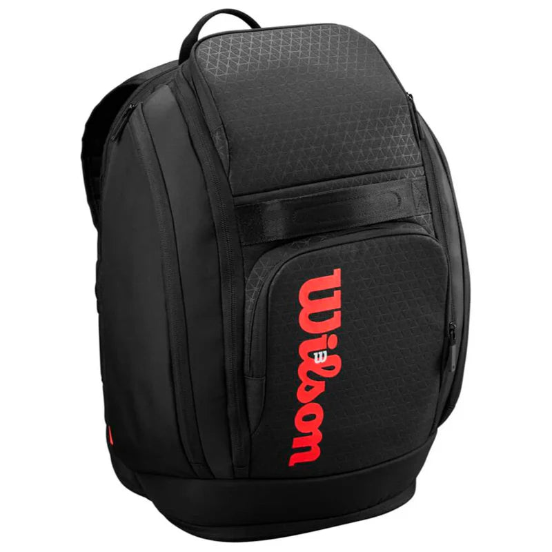 Wilson Clash Backpack Racquet Bag v3 in Black/Infrared