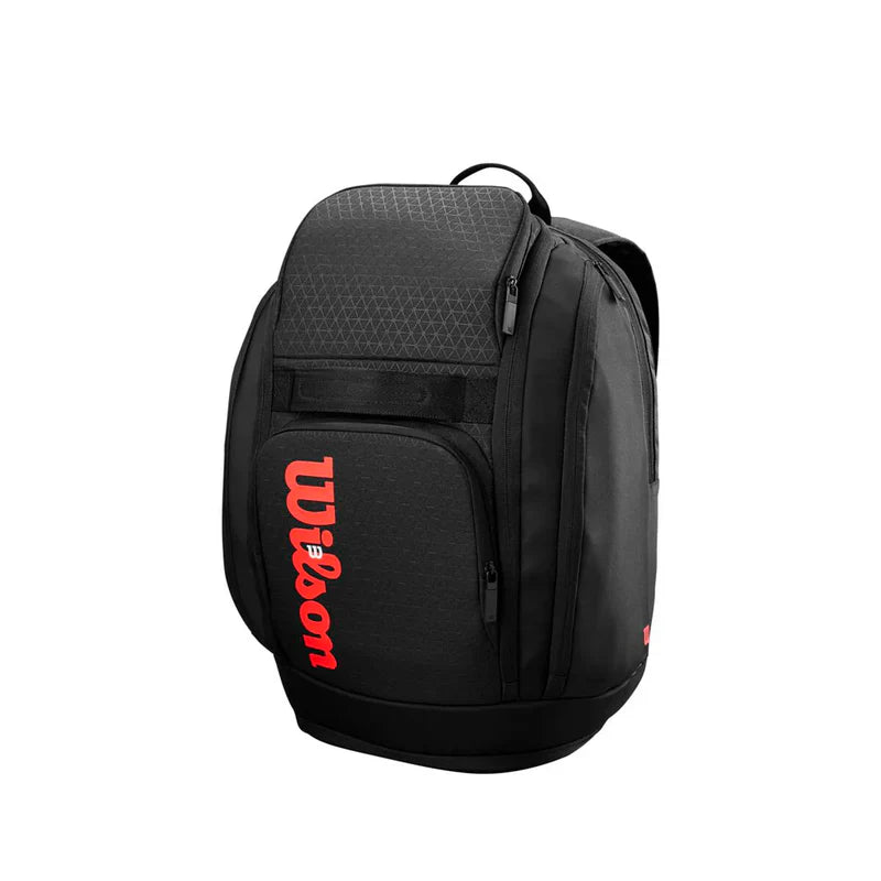 Wilson Clash Backpack Racquet Bag v3 in Black/Infrared