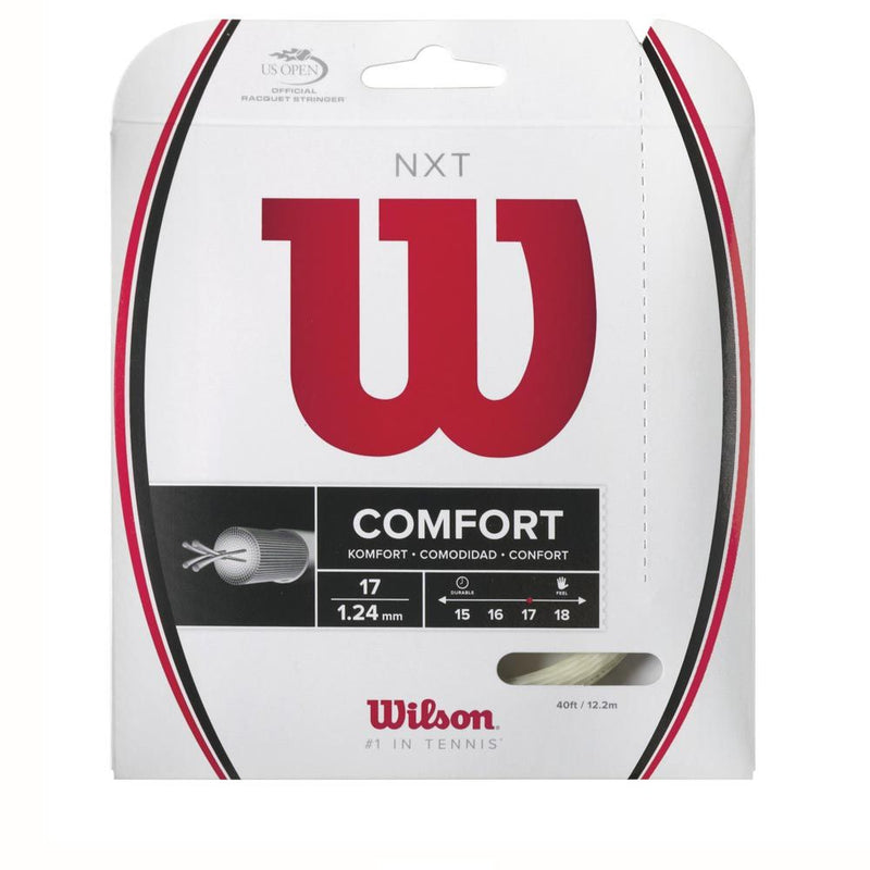 Wilson NXT Comfort 17 Natural Tennis String Set
