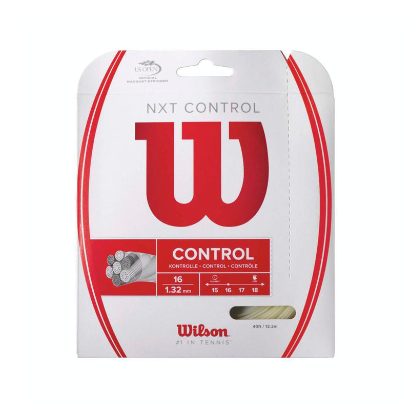 Wilson NXT Control 16 Tennis String Set - atr-sports