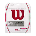 Wilson Synthetic Gut Power Pink Tennis String 16 Set - atr-sports