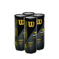 Wilson US Open Extra Duty 3 Tennis Ball Pack - 4 Cans