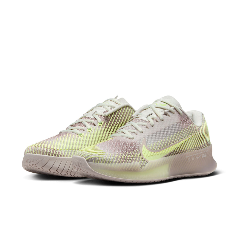 Women's Air Zoom Vapor 11 Premium Shoes in PHANTOM/BARELY VOLT-PLATINUM VIOLET