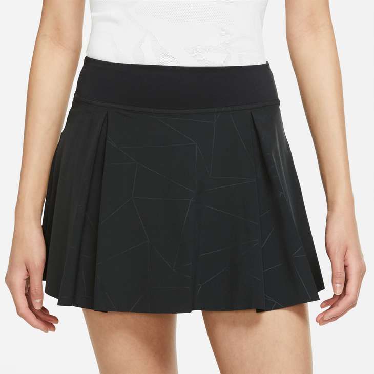 Women's Club Skirt Dri-Fit Regular Tennis (Black)
