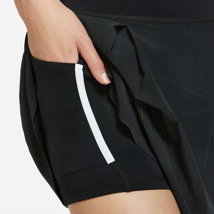 Women's Club Skirt Dri-Fit Regular Tennis (Black)
