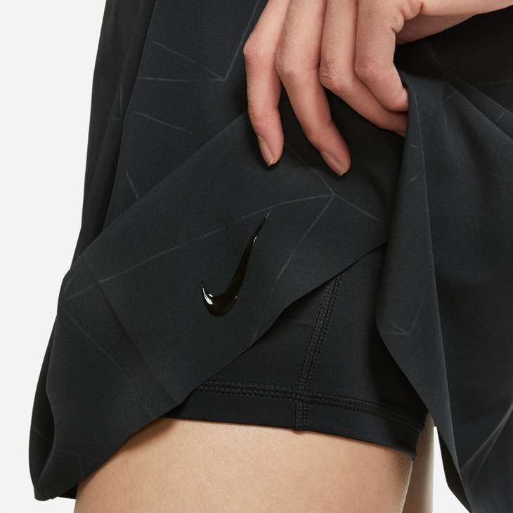 Women's Club Skirt Dri-Fit Regular Tennis (Black)