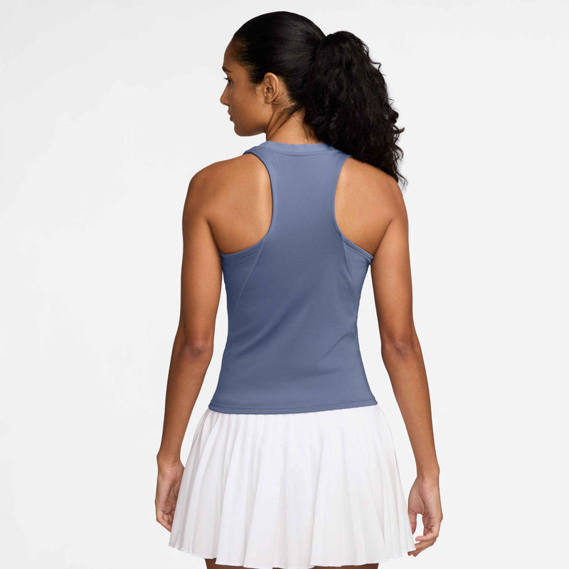 Women's Court Advantage Dri-FIT Tennis Tank Top in World Indigo/World Indigo