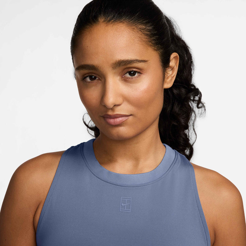 Women's Court Advantage Dri-FIT Tennis Tank Top in World Indigo/World Indigo