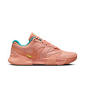 Women's Court Lite 4 Hard Court Tennis Shoes in Apricot Agate/Volt-Dusty Cactus