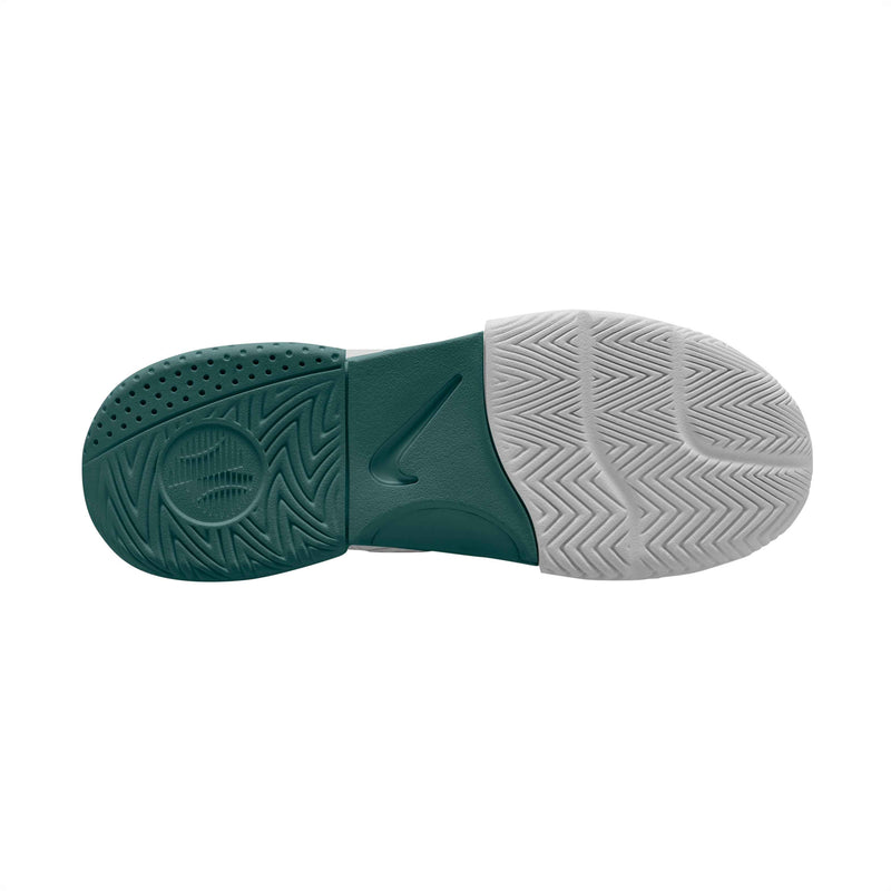 Women's Court Lite 4 Tennis Shoes in White/Mint Foam-Cannon