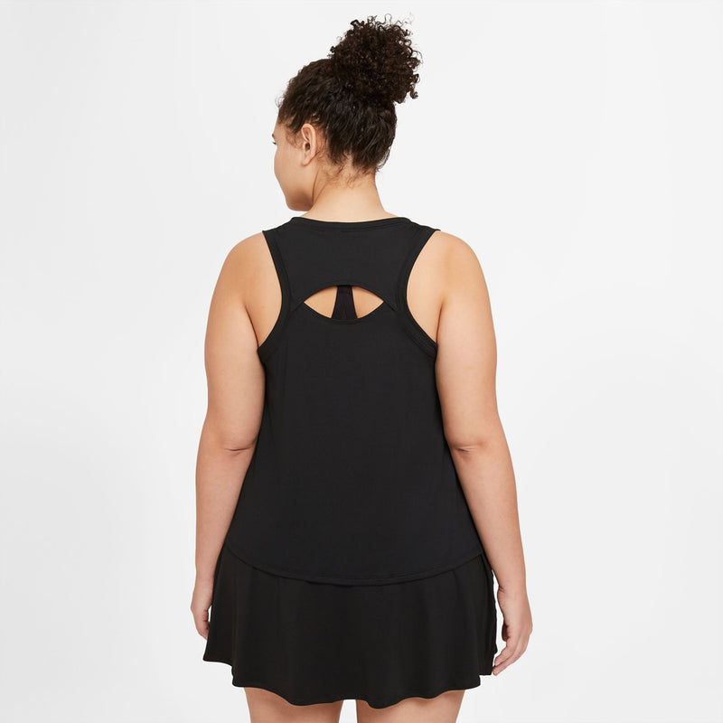 Women's Dri-Fit Victory Tank in Black/White