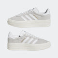 Women's Adidas Gazelle Bold "Grey White"