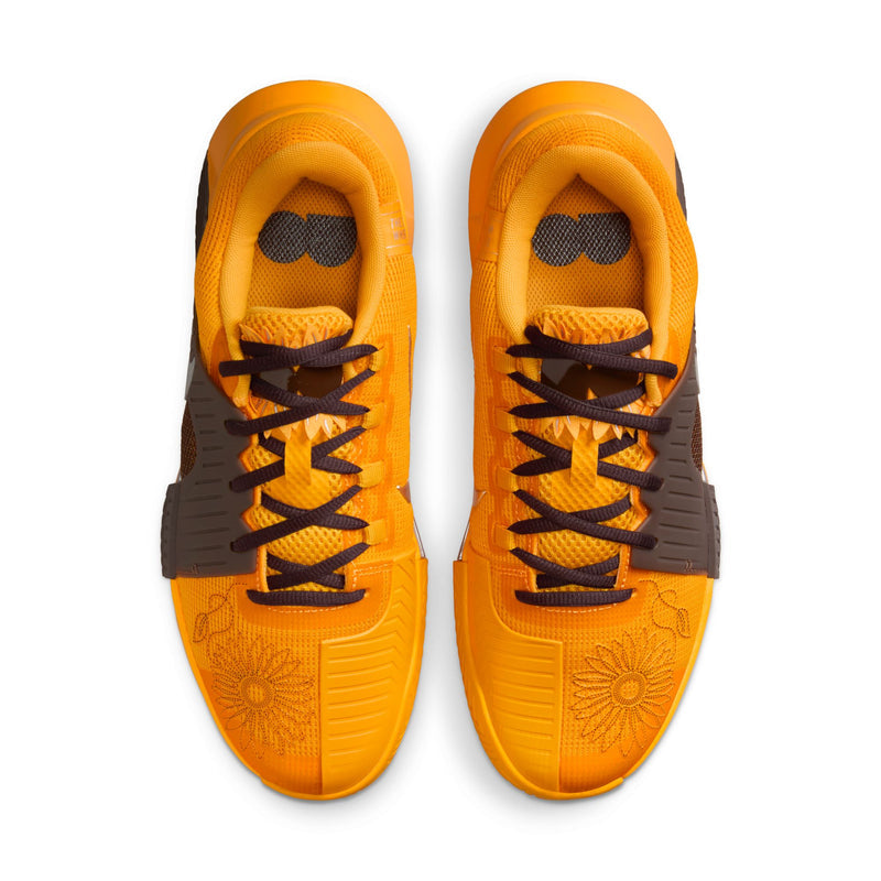 Women's GP Challenge 1 'Naomi Osaka' Hard Court Tennis Shoes in Sundial/Metallic Silver-Baroque Brown