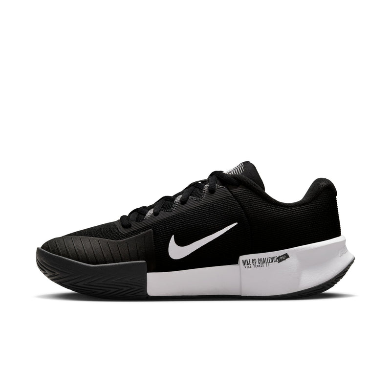 Women's GP Challenge Pro Hard Court Shoes in Black/White-Black