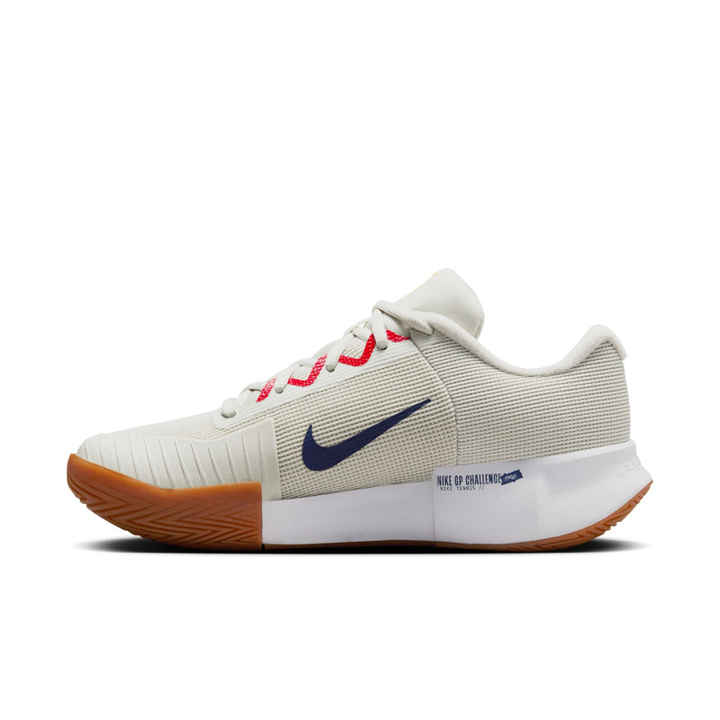 Women's GP Challenge Pro Hard Court Shoes in Light Bone/Binary Blue-Summit White