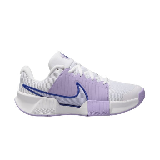 Women's GP Challenge Pro Hard Court Tennis Shoes in White/Amethyst Tint-Hydrangeas