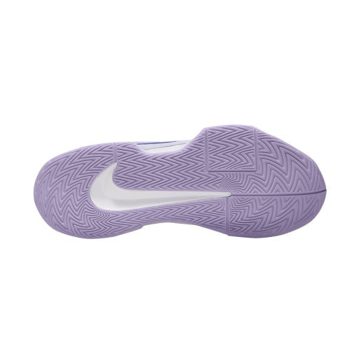 Women's GP Challenge Pro Hard Court Tennis Shoes in White/Amethyst Tint-Hydrangeas