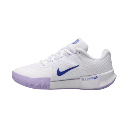 Women's GP Challenge Pro Hard Court Tennis Shoes in White/Amethyst Tint-Hydrangeas