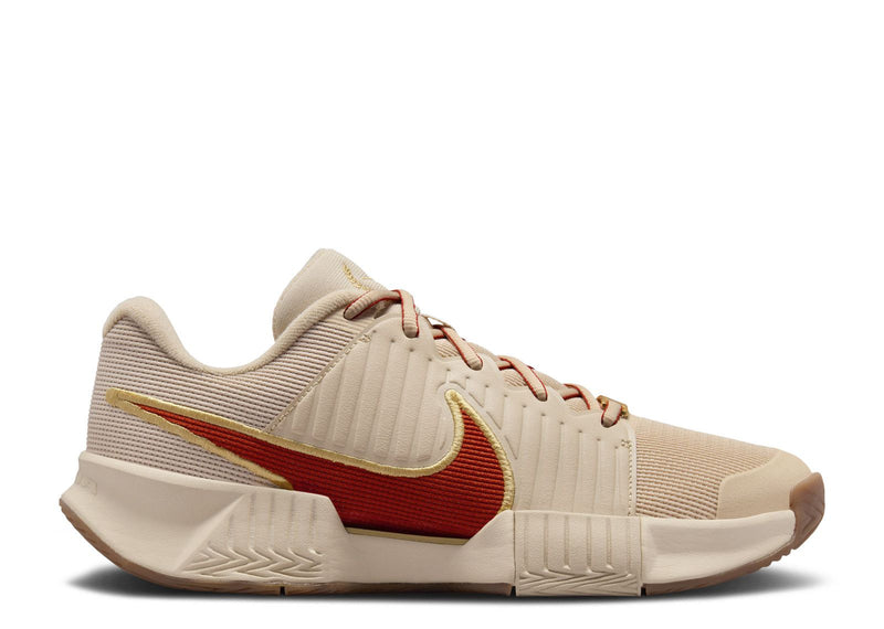 Women's GP Challenge Pro PRM Tennis Shoes in Sanddrift/Rust Factor-Metallic Gold