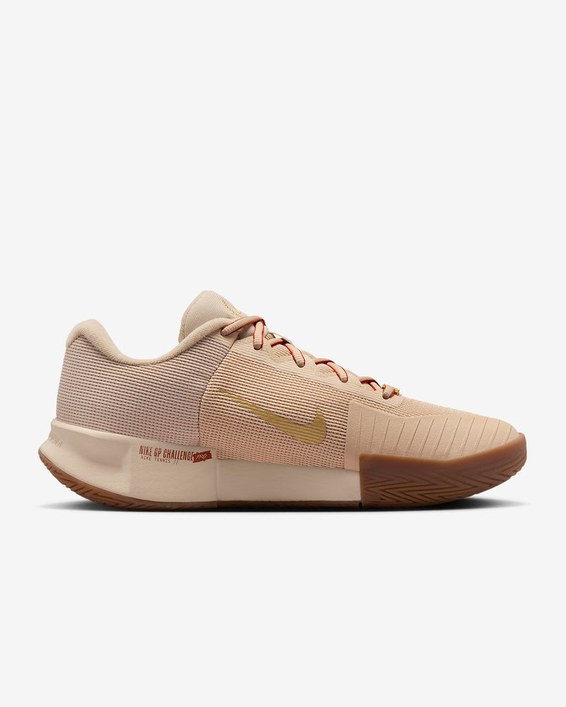 Women's GP Challenge Pro PRM Tennis Shoes in Sanddrift/Rust Factor-Metallic Gold