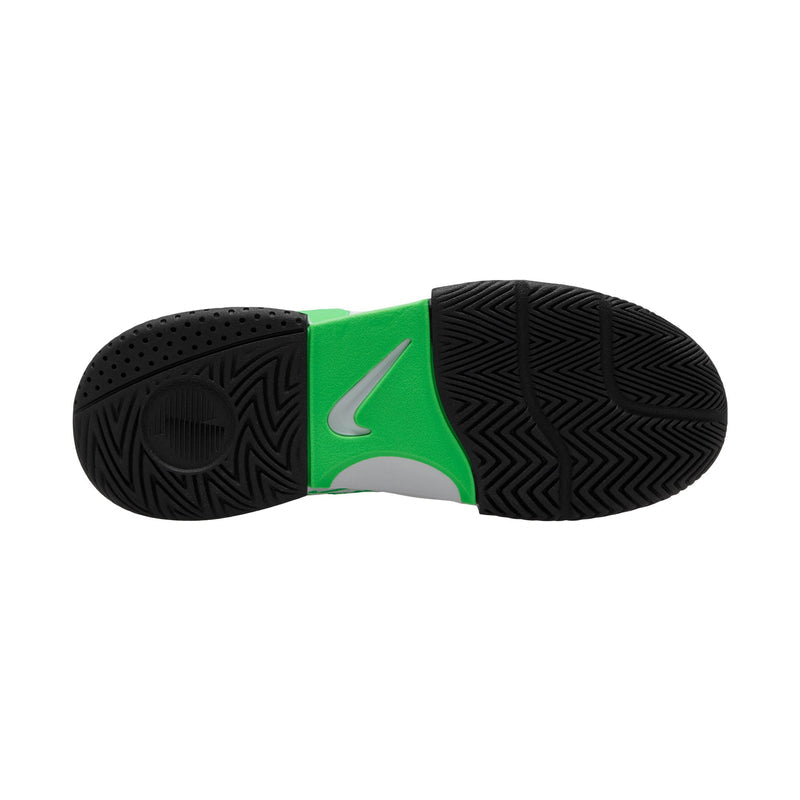Women's Lite 4 Tennis Shoes in White/Poison Green-Black