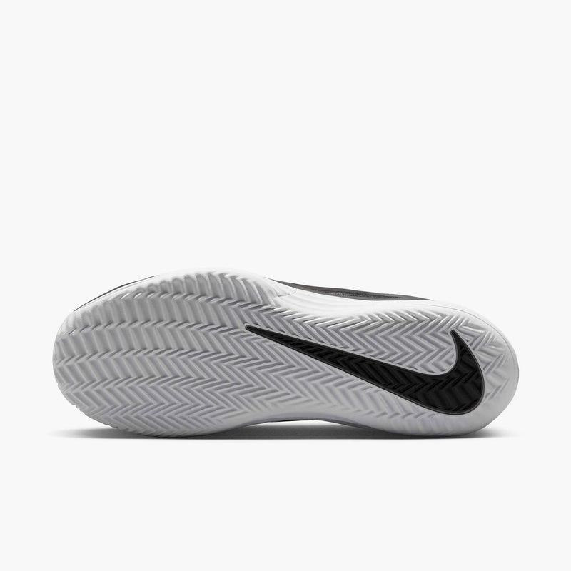 Women's Vapor 12 Clay Court Tennis Shoes in Black/White-Dk Smoke Grey