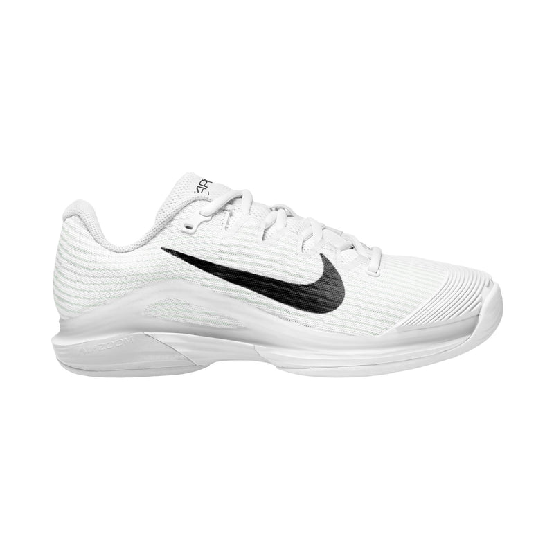 Women's Vapor 12 Hard Court Tennis Shoes in White/Black-Summit White
