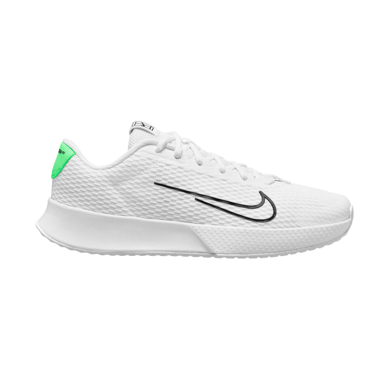 Women's Vapor Lite 2 Tennis Shoes in White/Black-Poison Green