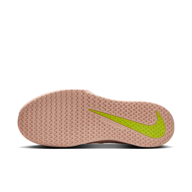 Women's Vapor Lite 3 Hard Court Tennis Shoes in Washed Coral/Dusty Cactus-Volt
