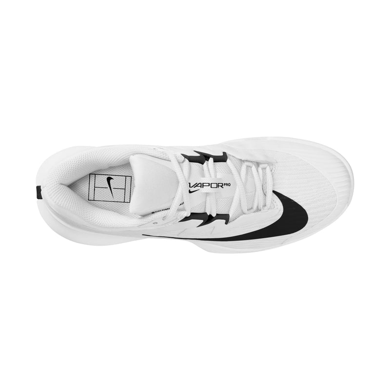 Women's Vapor Pro 3 Hard Court Tennis Shoes in White/Black