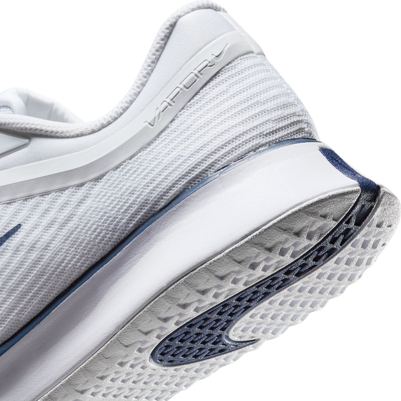 Women's Vapor Pro 3 Premium Hard Court Tennis Shoes in White/Midnight Navy