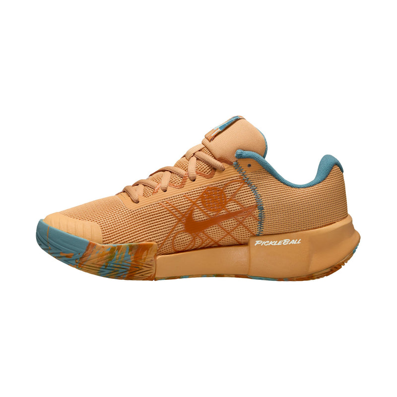 Women's Zoom Challenge Pickleball Shoes in Copper Moon/Glacier Blue-Monarch