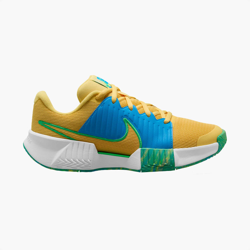 Women's Zoom Challenge Pickleball Shoes in Topaz Gold/Topaz Gold-Blue Hero-White