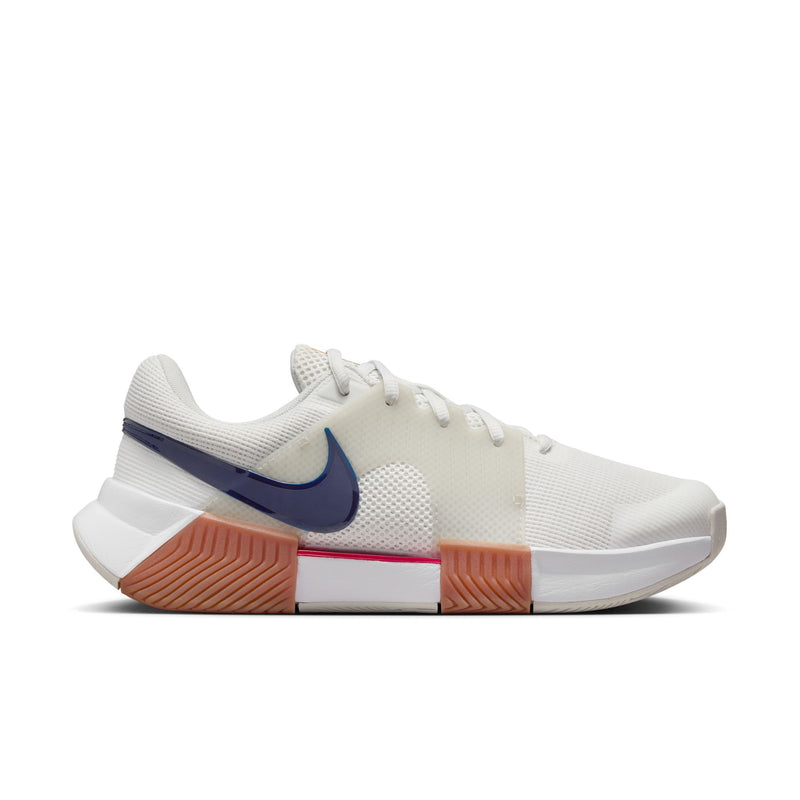 Women's Zoom GP Challenge 1 Hard Court Shoes in Summit White/Binary Blue-Light Bone