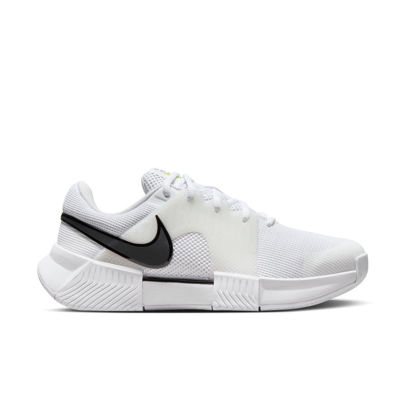 Women's Zoom GP Challenge 1 Hard Court Shoes in White/Black-White
