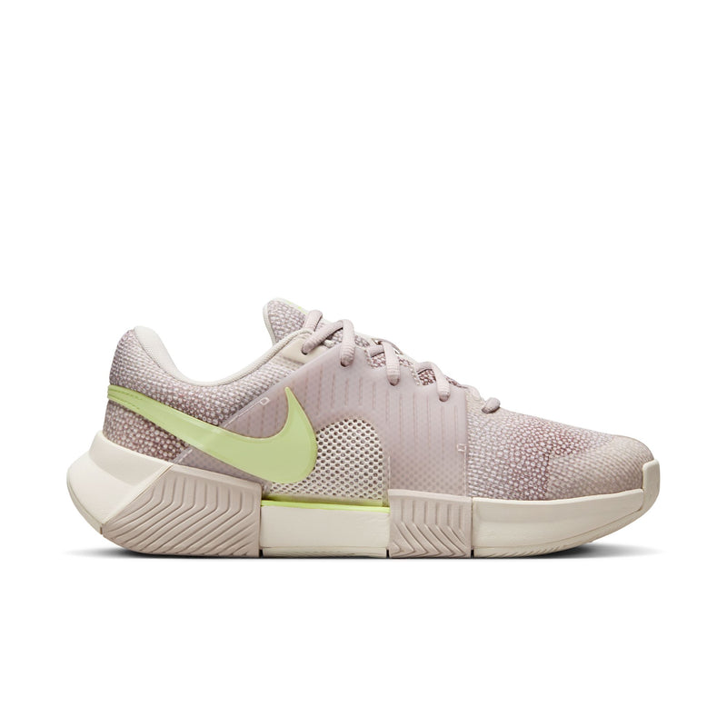 Women's Zoom GP Challenge 1 Tennis Shoes in Phantom/Barely Volt-Platinum Violet