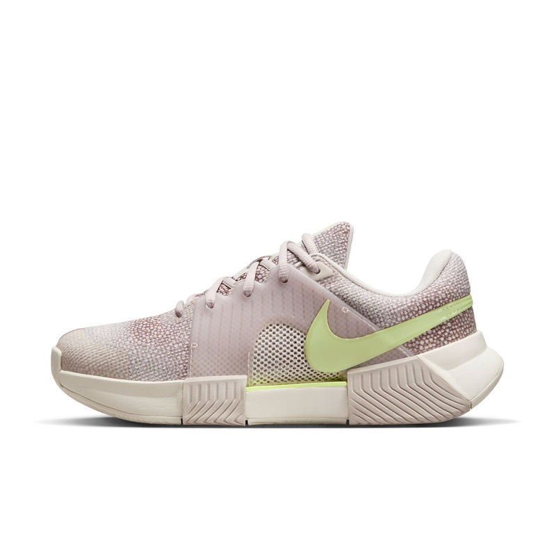 Women's Zoom GP Challenge 1 Tennis Shoes in Phantom/Barely Volt-Platinum Violet