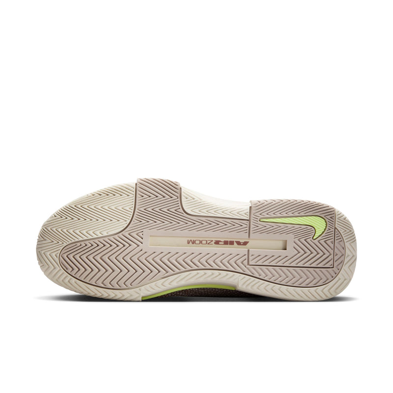 Women's Zoom GP Challenge 1 Tennis Shoes in Phantom/Barely Volt-Platinum Violet