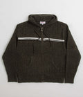 Yardsale Phantasy Chenille Hoodie in Green