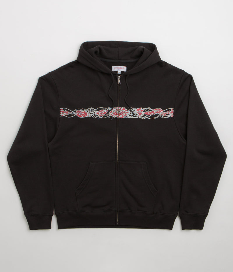 Yardsale Warped Hoodie in Black