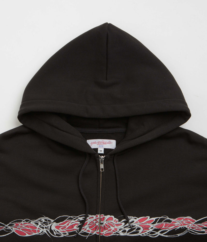 Yardsale Warped Hoodie in Black