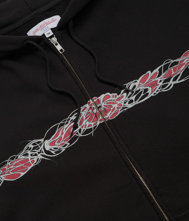 Yardsale Warped Hoodie in Black