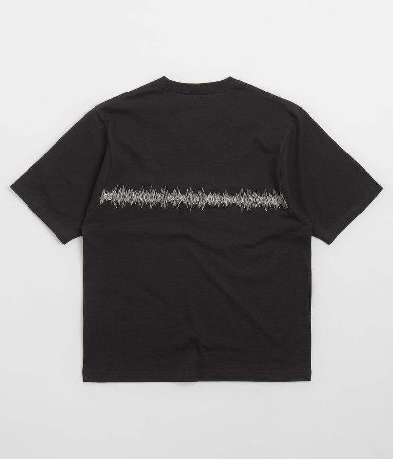 Yardsale Wave T-Shirt in Black